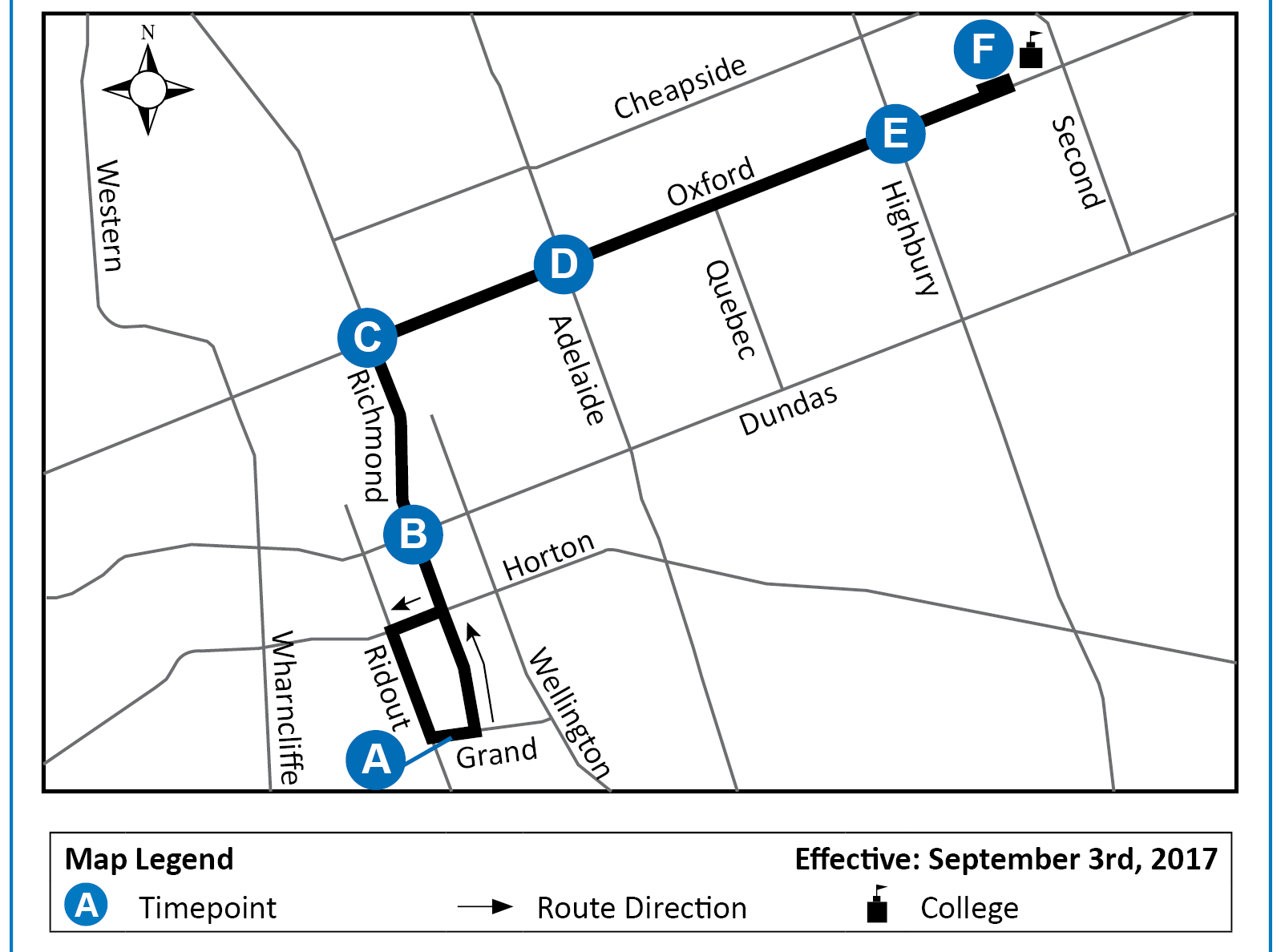 Routes London Transit Commission   Route 104 New Website 