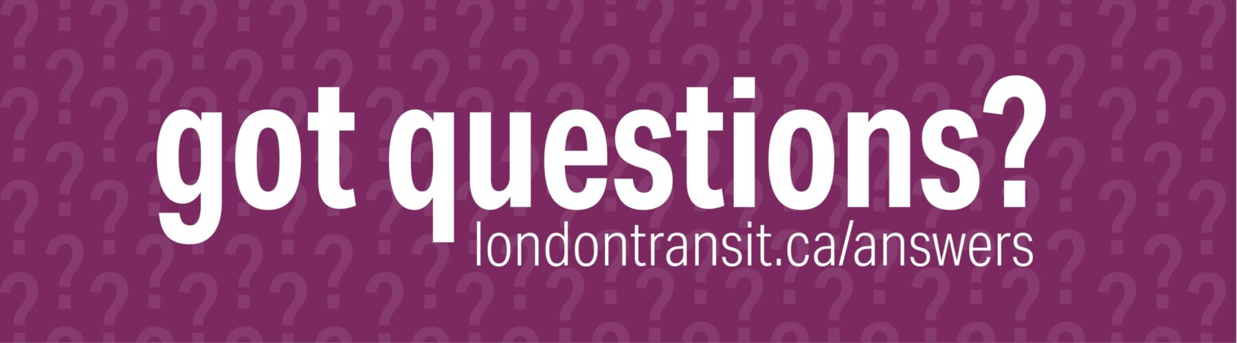 Got Questions? We have the answers to some of the most frequently asked questions from our riders. Click here to find out more.